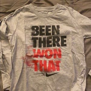 Nike youth long sleeve shirt